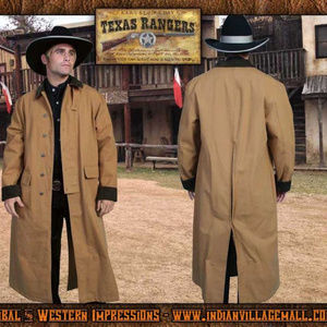 Vintage Pioneer Wear Western Duster Coat/Waistcoat